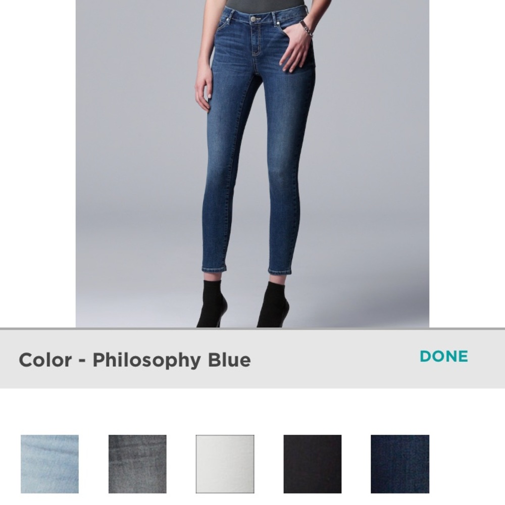Simply Vera skinny jean